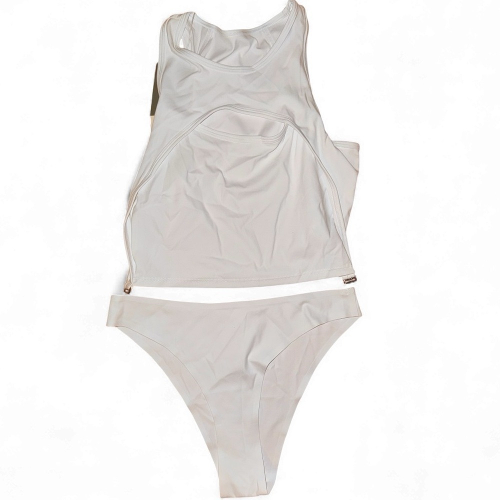 Halara 2 pieces easy PEASY bodysuit medium
